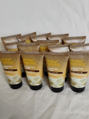 Desert Essence Hydrating Sugar Body Scrub -14 Travel/Trial Size
